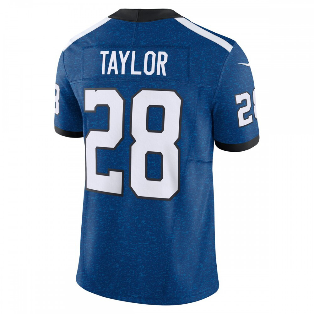 Jonathan Taylor Indianapolis Colts Nike Vapor F.U.S.E. Limited Jersey - Blue-GridironStore
